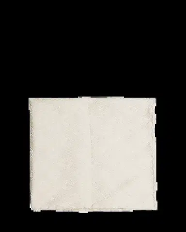 Brunello Cucinelli Men's Tonal Medallion Jacquard Silk Pocket Square | Thumbnail 2