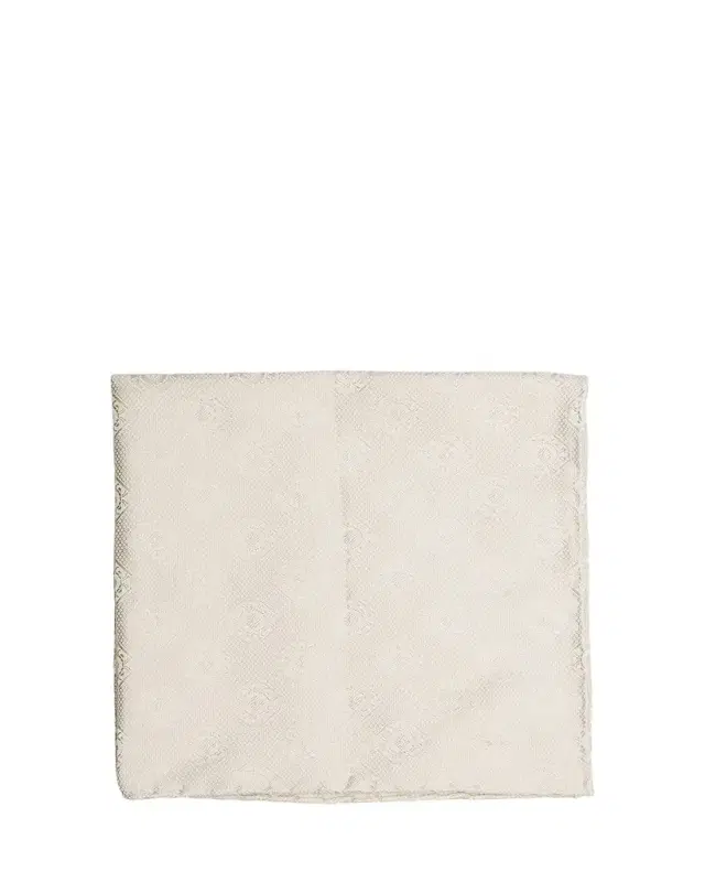 Brunello Cucinelli Men's Tonal Medallion Jacquard Silk Pocket Square