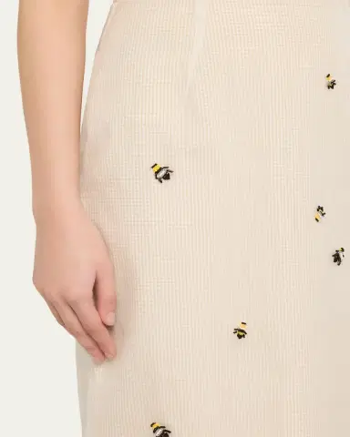 BERNADETTE Roxane Lady Bug Layered Midi Skirt | Thumbnail 5 BERNADETTE Roxane Lady Bug Layered Midi Skirt | Thumbnail 5