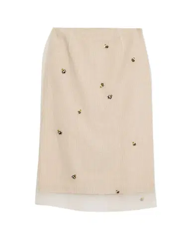 BERNADETTE Roxane Lady Bug Layered Midi Skirt | Thumbnail 1 BERNADETTE Roxane Lady Bug Layered Midi Skirt | Thumbnail 1