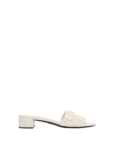 Prada 35mm Matelasse Nappa Leather Block-Heel Sandals | Thumbnail 1 Prada 35mm Matelasse Nappa Leather Block-Heel Sandals | Thumbnail 1