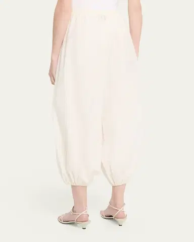 Loulou de Saison Almaya Cotton-Silk Balloon Pants | Thumbnail 3 Loulou de Saison Almaya Cotton-Silk Balloon Pants | Thumbnail 3