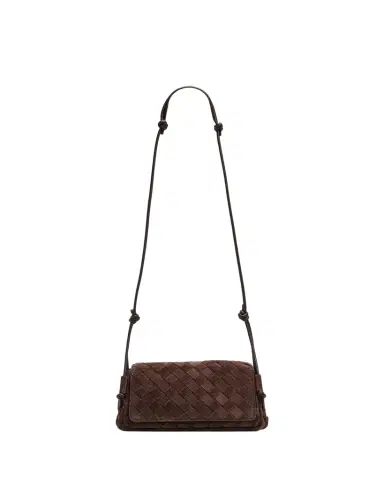 Bottega Veneta Smooth Suede Crossbody Bag | Thumbnail 1 Bottega Veneta Smooth Suede Crossbody Bag | Thumbnail 1