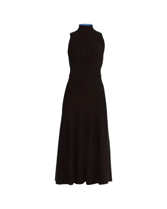 Proenza Schouler White Label Ezme Stripe Compact Knit Midi Dress