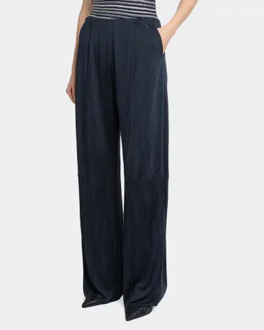 Giorgio Armani Jacquard Jersey Straight-Leg Trousers | Thumbnail 3 Giorgio Armani Jacquard Jersey Straight-Leg Trousers | Thumbnail 3
