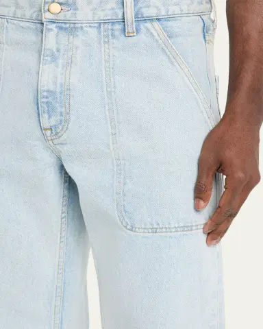 Sanderlak Men's Utility Relaxed Flare Jeans | Thumbnail 5 Sanderlak Men's Utility Relaxed Flare Jeans | Thumbnail 5