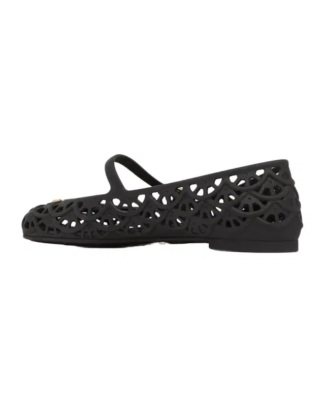 Valentino Garavani 5mm VLogo PVC Ballerina Flats