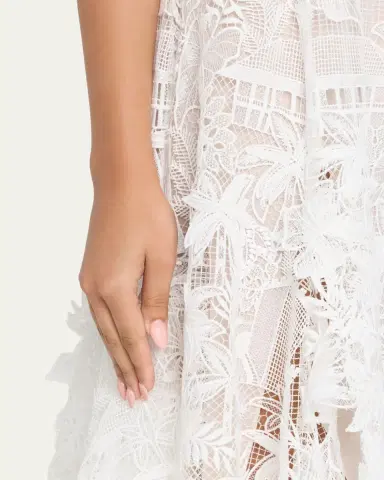 Oscar de la Renta Dominican Landscape Guipure Dress | Thumbnail 5 Oscar de la Renta Dominican Landscape Guipure Dress | Thumbnail 5
