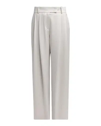 Giorgio Armani Hammered Satin Pleated Straight-Leg Trousers | Thumbnail 1 Giorgio Armani Hammered Satin Pleated Straight-Leg Trousers | Thumbnail 1