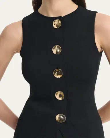 Altuzarra Happer Button-Front Top | Thumbnail 5 Altuzarra Happer Button-Front Top | Thumbnail 5