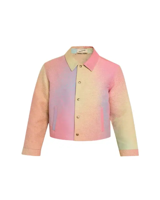 Sanderlak x Maharam Men's Multicolor Jacquard Blouson Jacket
