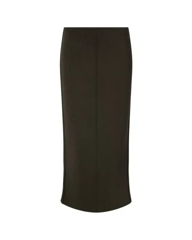 Attersee Viscose Crepe Midi Skirt
