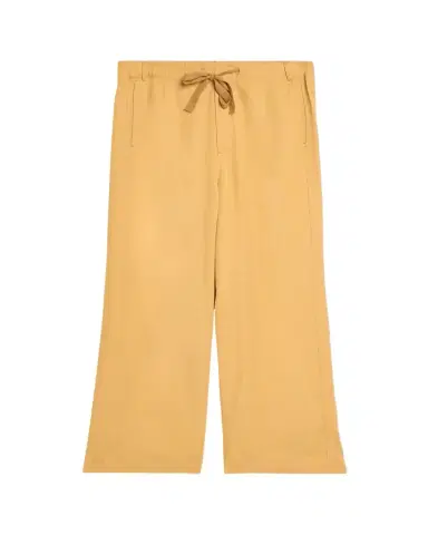 Sanderlak Men's Viscose Wide-Leg Drawstring Pants | Thumbnail 1 Sanderlak Men's Viscose Wide-Leg Drawstring Pants | Thumbnail 1