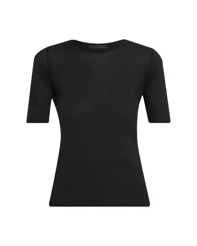 Victoria Three-Quarter Sleeve Cotton Top