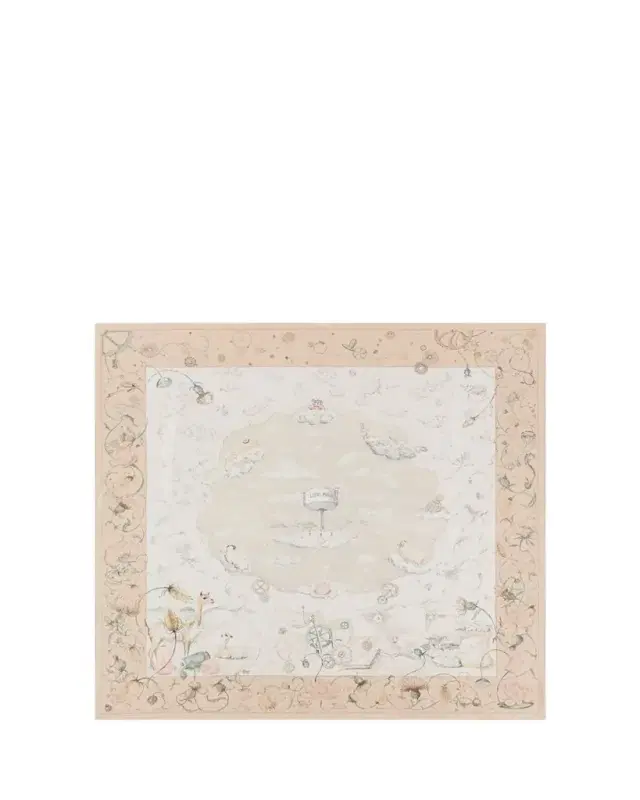 Loro Piana Laboratorio Delle Meraviglie Silk Foulard Scarf