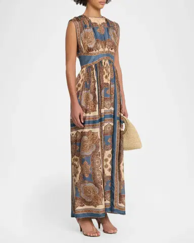 Zimmermann Mahon Waisted Maxi Dress | Thumbnail 3
