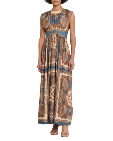Zimmermann Mahon Waisted Maxi Dress | Thumbnail 1