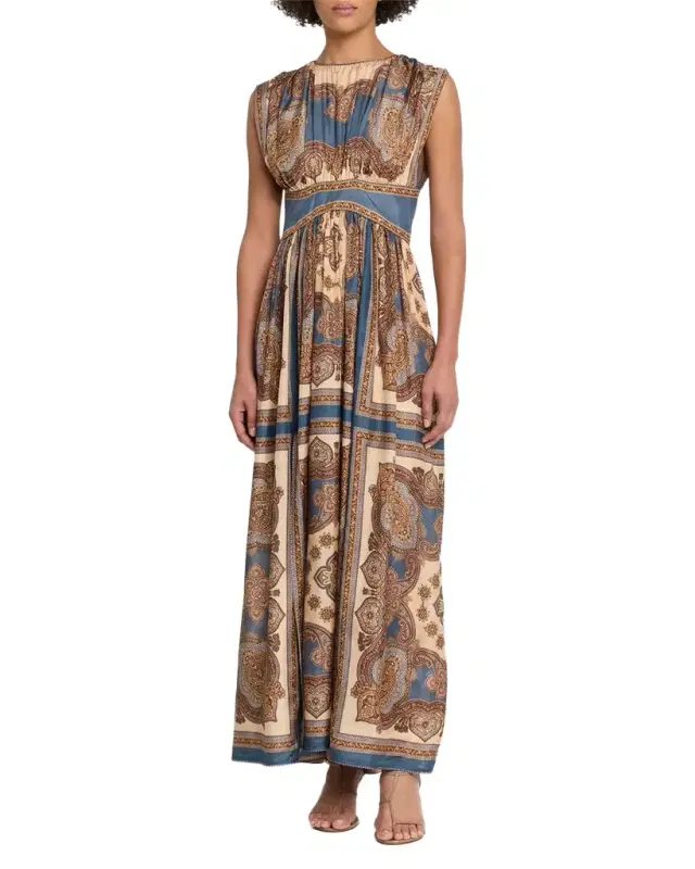 Zimmermann Mahon Waisted Maxi Dress
