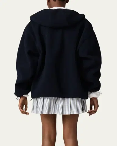 Miu Miu Hooded Fleece Jacket | Thumbnail 3