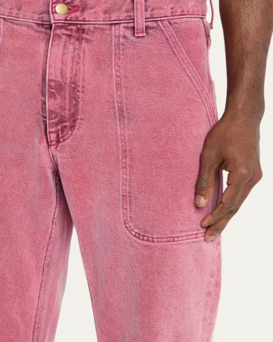 Sanderlak Men's Utility Relaxed Flare Jeans | Thumbnail 5 Sanderlak Men's Utility Relaxed Flare Jeans | Thumbnail 5