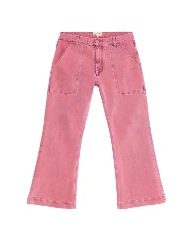 Sanderlak Men's Utility Relaxed Flare Jeans