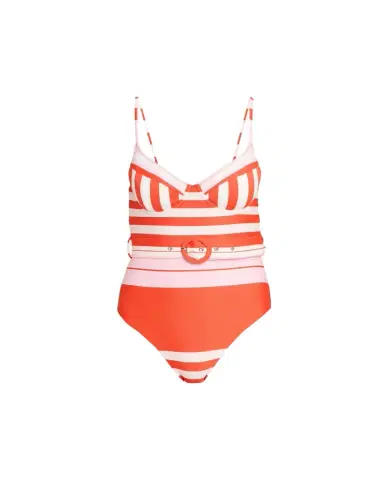 Simkhai Noa Belted Bustier One-Piece Swimsuit | Thumbnail 1