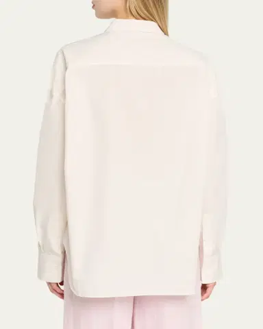 All Three Ona Oversized Poplin Shirt | Thumbnail 3 All Three Ona Oversized Poplin Shirt | Thumbnail 3