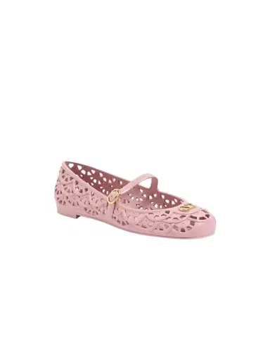 Valentino Garavani 5mm VLogo PVC Ballerina Flats | Thumbnail 1