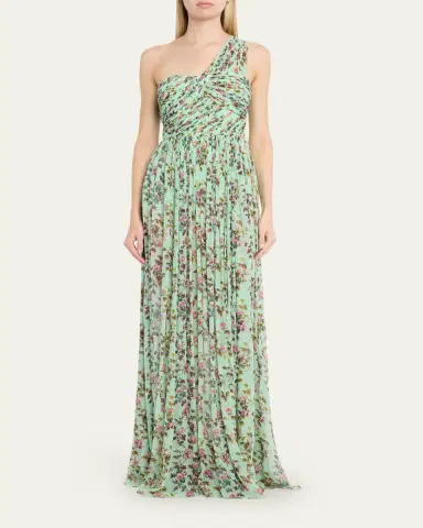 Ulla Johnson Aureline Floral Silk Gown | Thumbnail 2