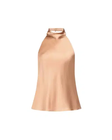 TWP Flowy Silk Halter Top | Thumbnail 1