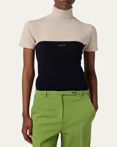 Miu Miu Strapless Knit Tube Top | Thumbnail 4 Miu Miu Strapless Knit Tube Top | Thumbnail 4