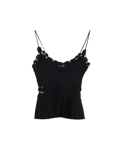 Ulla Johnson Estelle Sleeveless Crochet Embroidered Top | Thumbnail 1