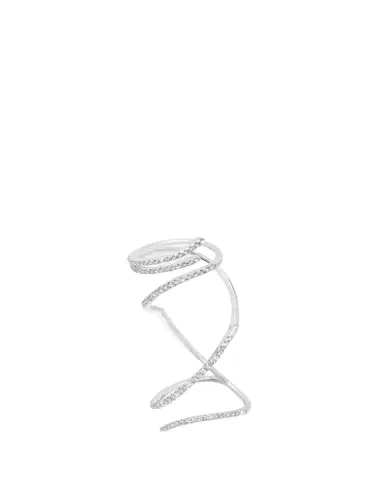 Graziela Gems 18K Diamond Mega Swirl Ring | Thumbnail 1 Graziela Gems 18K Diamond Mega Swirl Ring | Thumbnail 1