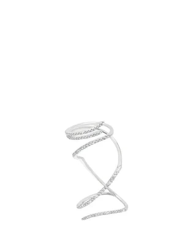 Graziela Gems 18K Diamond Mega Swirl Ring