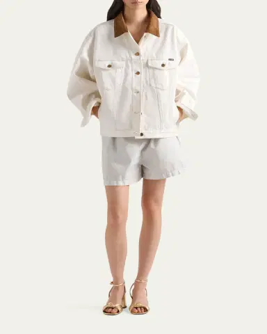 Prada Old Denim Blouson Jacket | Thumbnail 2