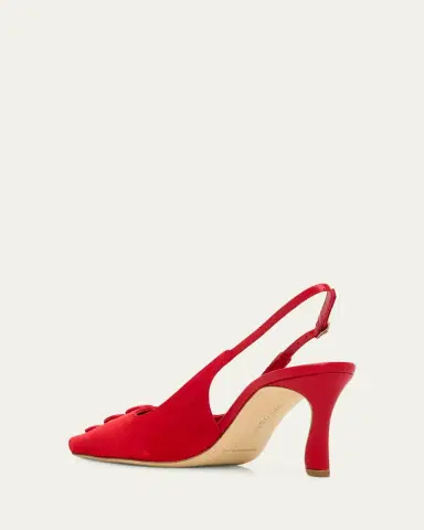 Manolo Blahnik 70mm Alexapla Suede Slingback Pumps | Thumbnail 2 Manolo Blahnik 70mm Alexapla Suede Slingback Pumps | Thumbnail 2
