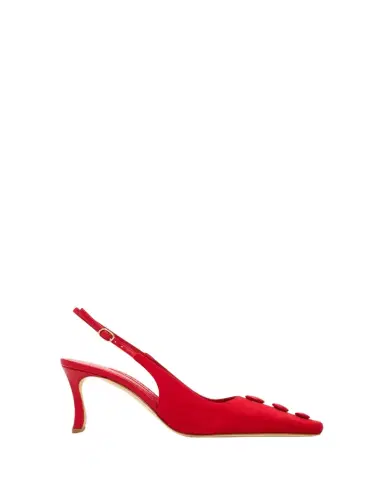 Manolo Blahnik 70mm Alexapla Suede Slingback Pumps | Thumbnail 1 Manolo Blahnik 70mm Alexapla Suede Slingback Pumps | Thumbnail 1