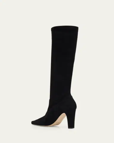 Manolo Blahnik Pavisco Suede Knee-High Boots | Thumbnail 2 Manolo Blahnik Pavisco Suede Knee-High Boots | Thumbnail 2