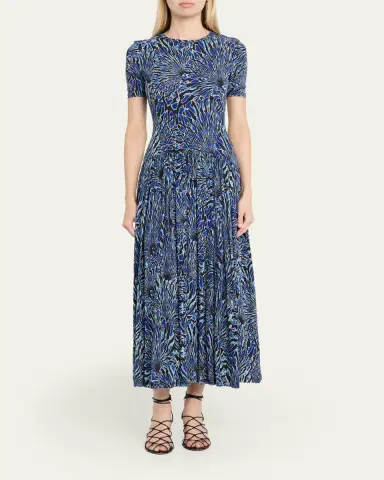 Ulla Johnson Sabine Short-Sleeve Jersey Maxi Dress | Thumbnail 2 Ulla Johnson Sabine Short-Sleeve Jersey Maxi Dress | Thumbnail 2