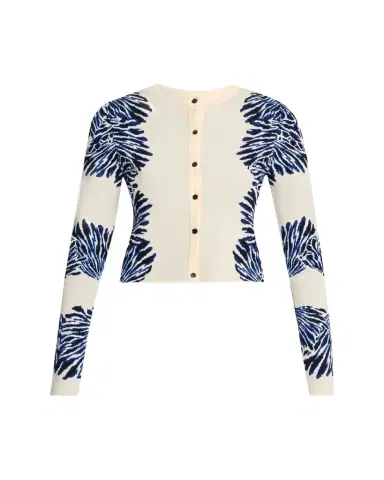 Ulla Johnson Carina Jacquard Knit Cardigan | Thumbnail 1 Ulla Johnson Carina Jacquard Knit Cardigan | Thumbnail 1