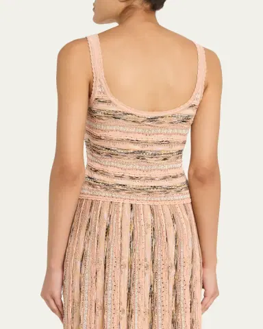 Ulla Johnson Clotilde Wavy Knit Tank Top | Thumbnail 3 Ulla Johnson Clotilde Wavy Knit Tank Top | Thumbnail 3
