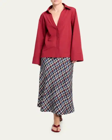 TWP Deep V Relaxed Shirt | Thumbnail 2 TWP Deep V Relaxed Shirt | Thumbnail 2