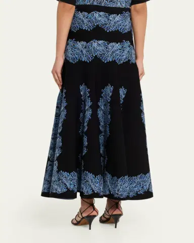 Ulla Johnson Alessia Jacquard Knit Maxi Skirt | Thumbnail 3 Ulla Johnson Alessia Jacquard Knit Maxi Skirt | Thumbnail 3