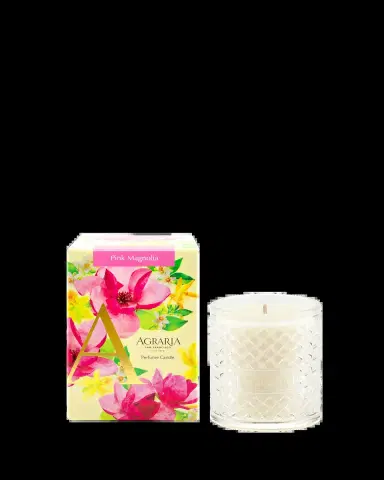 Agraria Pink Magnolia Candle, 7 oz. | Thumbnail 2