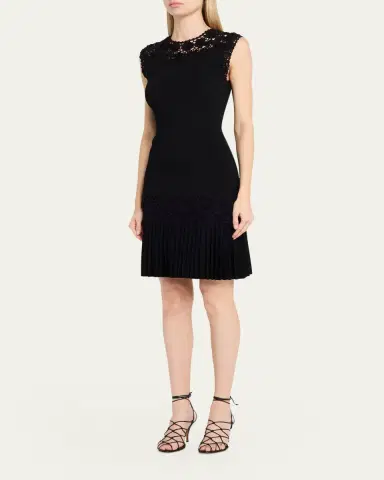 Ulla Johnson Noemie Crochet Knit Mini Dress | Thumbnail 4 Ulla Johnson Noemie Crochet Knit Mini Dress | Thumbnail 4