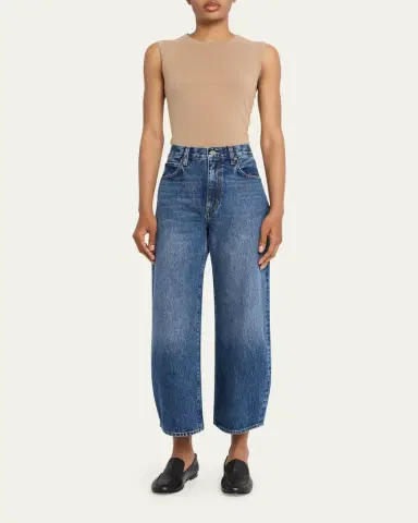 FRAME The Bow Crop Jeans | Thumbnail 2 FRAME The Bow Crop Jeans | Thumbnail 2
