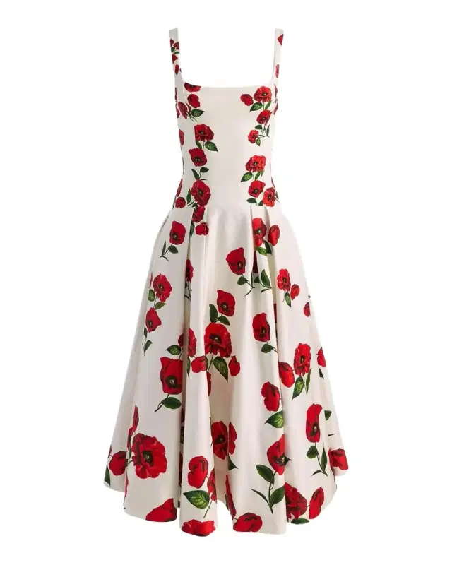 Adley Drop-Waist Maxi Dress