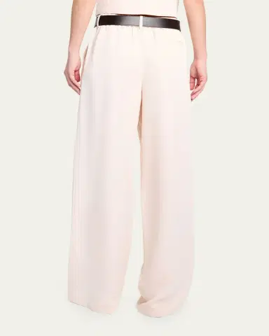 TWP Hudson St Pants in Coated Viscose Linen | Thumbnail 3 TWP Hudson St Pants in Coated Viscose Linen | Thumbnail 3