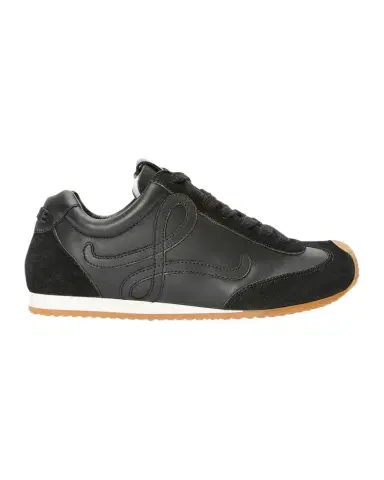 Loewe Men's Ballet Runner 2.0 Leather and Suede Low-Top Sneakers | Thumbnail 1 Loewe Men's Ballet Runner 2.0 Leather and Suede Low-Top Sneakers | Thumbnail 1