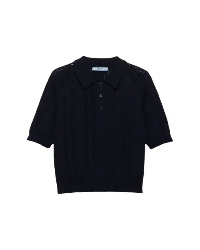 Prada Cotton Short-Sleeve Polo Shirt